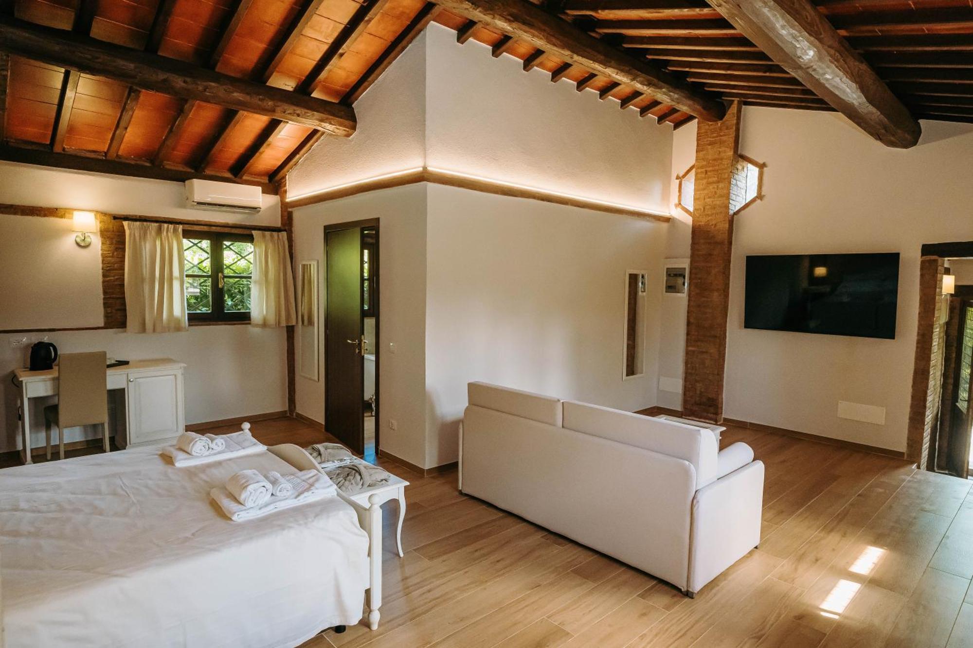 Penzion Borgo Il Poggiaccio Residenza D'Epoca Sovicille Exteriér fotografie